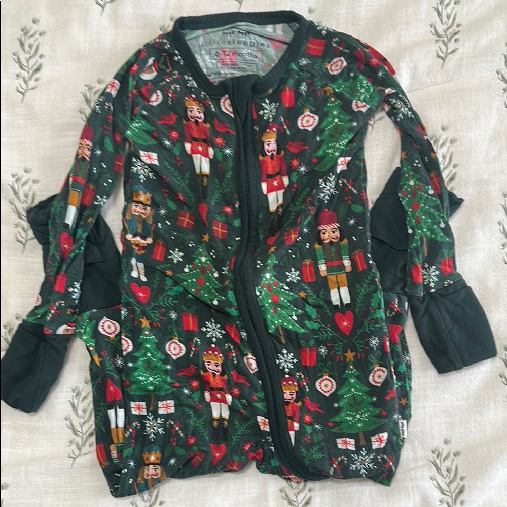 Little Sleepies Nutcracker Christmas Onesie